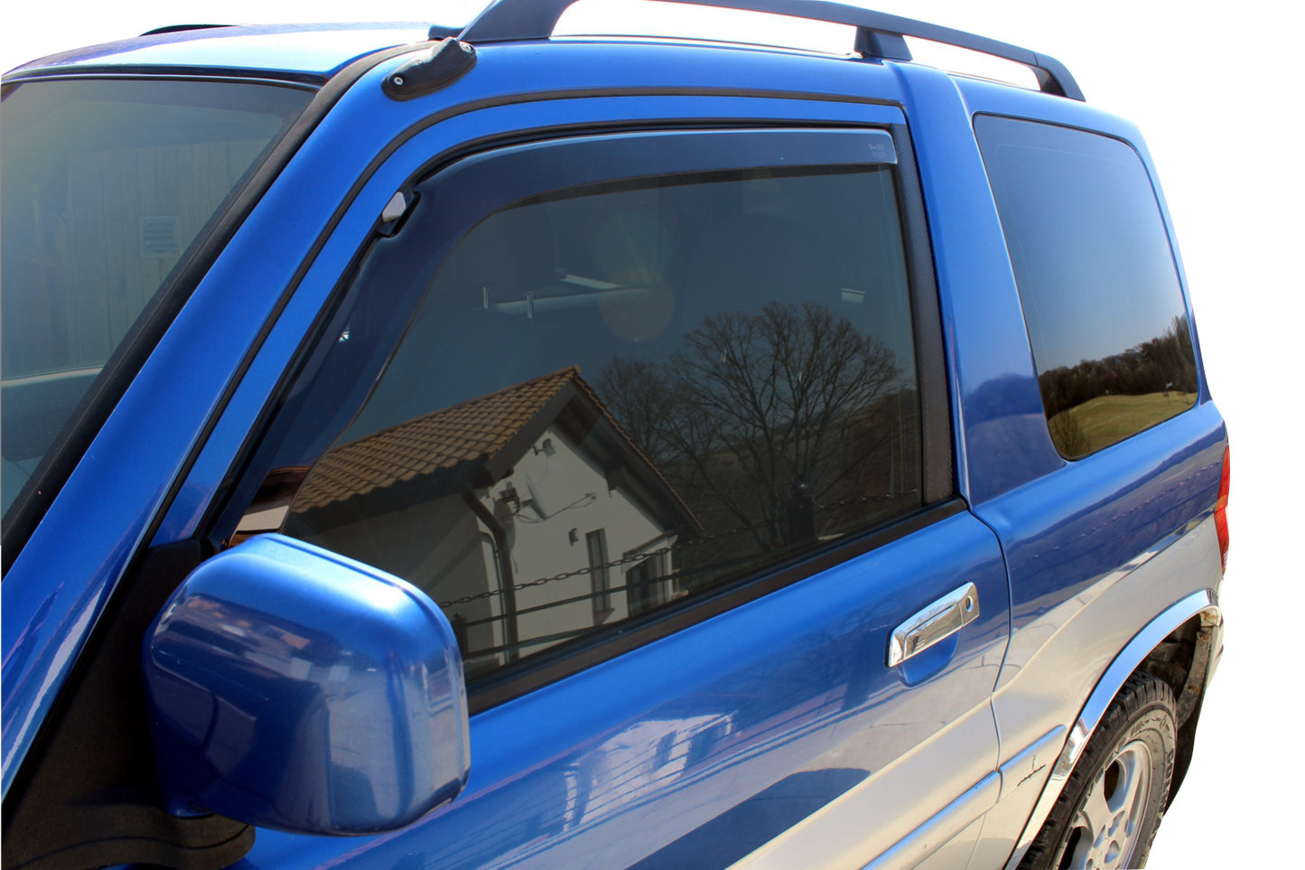 Set paravanturi fata Team HEKO, Mitsubishi Pajero Pinin, 3 usi, SUV, 1998-2004