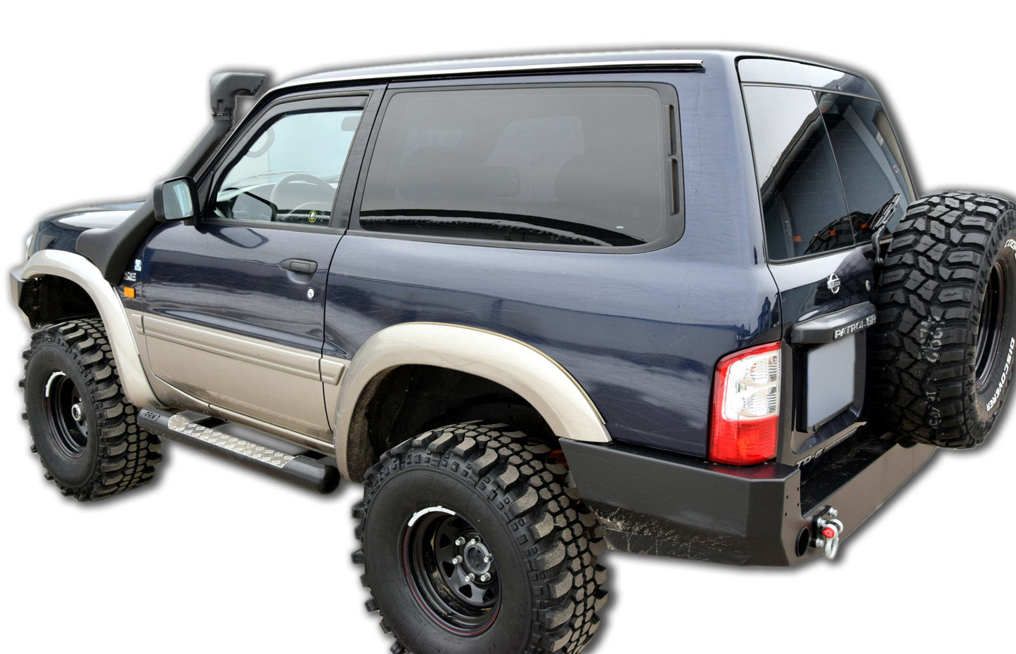 Set paravanturi fata Team HEKO, Nissan Patrol (Y61), 3/5 usi, off-road, 1997-2010