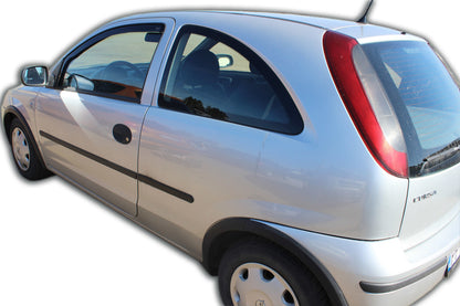 Set paravanturi fata Team HEKO, Opel Corsa, 3 usi, hatchback, 2000-2006