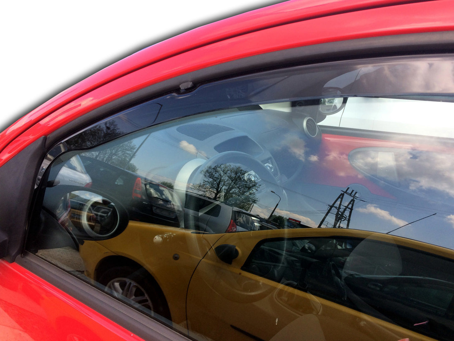 Set paravanturi fata Team HEKO, Peugeot 107, 3 usi, hatchback, 2005-2014