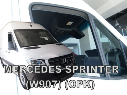 Set paravanturi fata Team HEKO (scurte), Mercedes-Benz Sprinter (907), 4 usi, van/minibus, 2018-