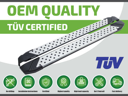 Trepte laterale RIVAL Advanced (TUV), Ford Kuga, 2008-2013