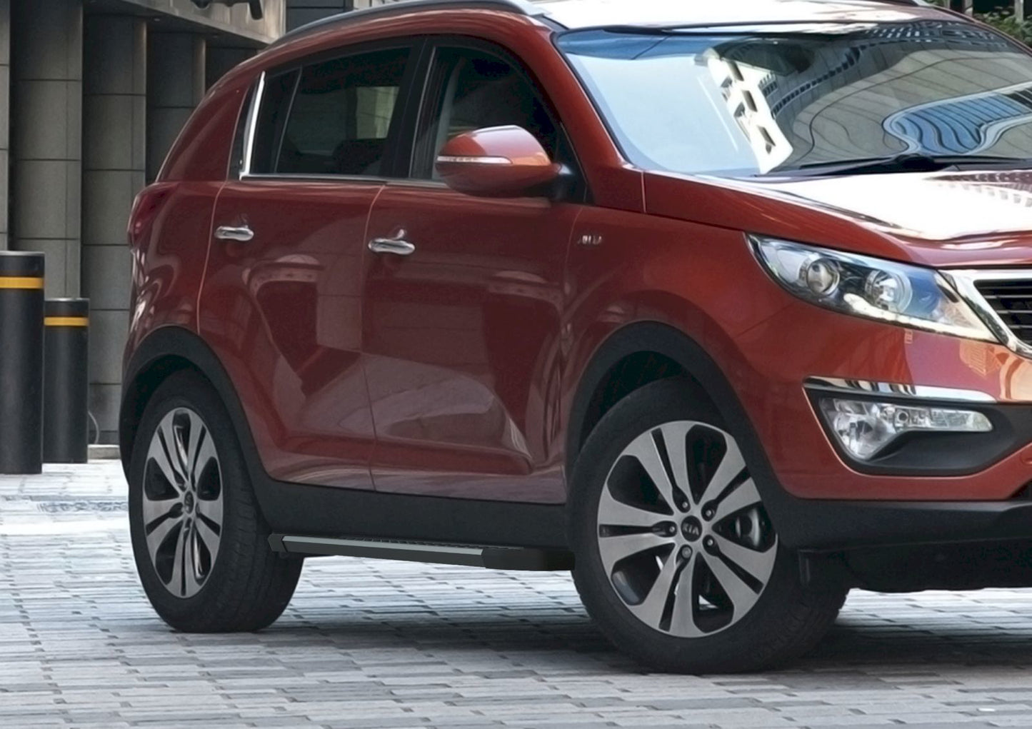 Trepte laterale RIVAL Advanced (TUV), Kia Sportage, 2010-2015