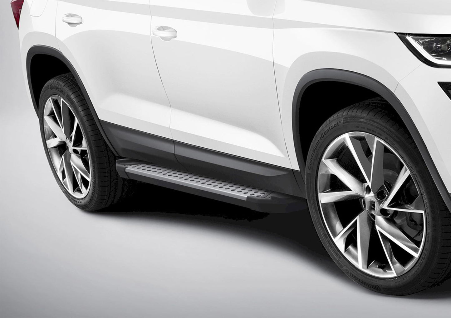Trepte laterale RIVAL Advanced (TUV), Skoda Kodiaq, 2016-