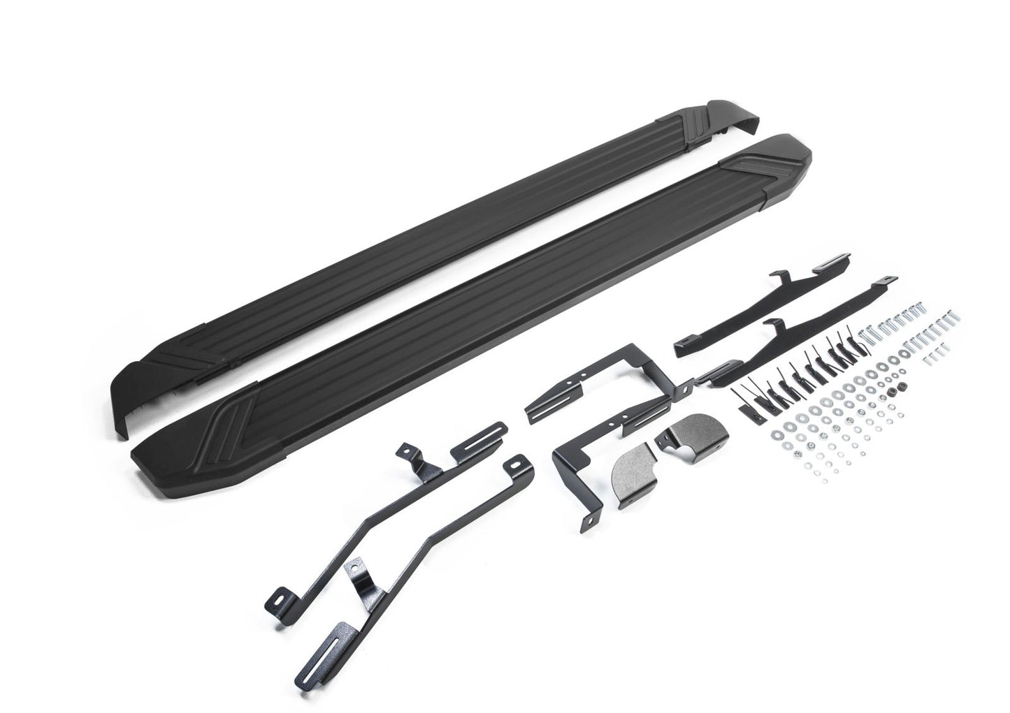 Trepte laterale RIVAL Basic Black (TUV), Hyundai Santa Fe, 2012-2018