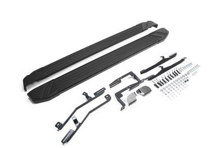Trepte laterale RIVAL Basic Black (TUV), Hyundai Santa Fe, 2012-2018