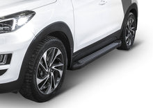 Trepte laterale RIVAL Basic Black (TUV), Kia Sportage, 2015-2018