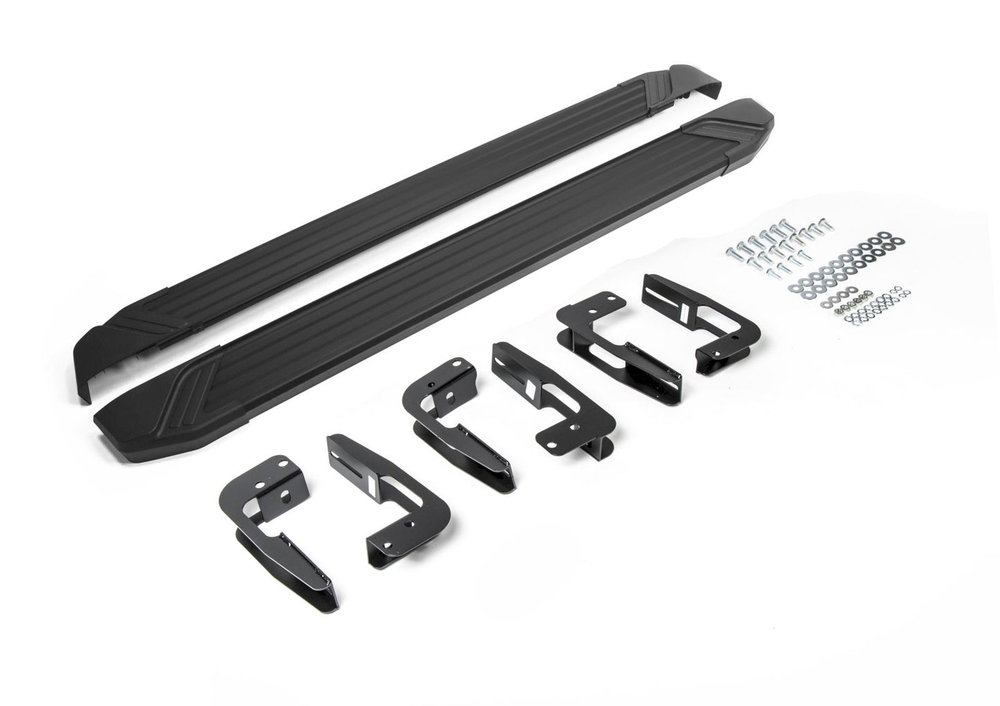 Trepte laterale RIVAL Basic Black (TUV), Mitsubishi Pajero, 2006-2015