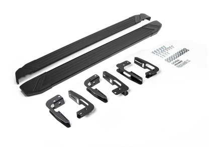Trepte laterale RIVAL Basic Black (TUV), Mitsubishi Pajero, 2006-2015