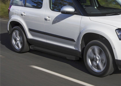 Trepte laterale RIVAL Basic Black (TUV), Skoda Yeti, 2009-2017
