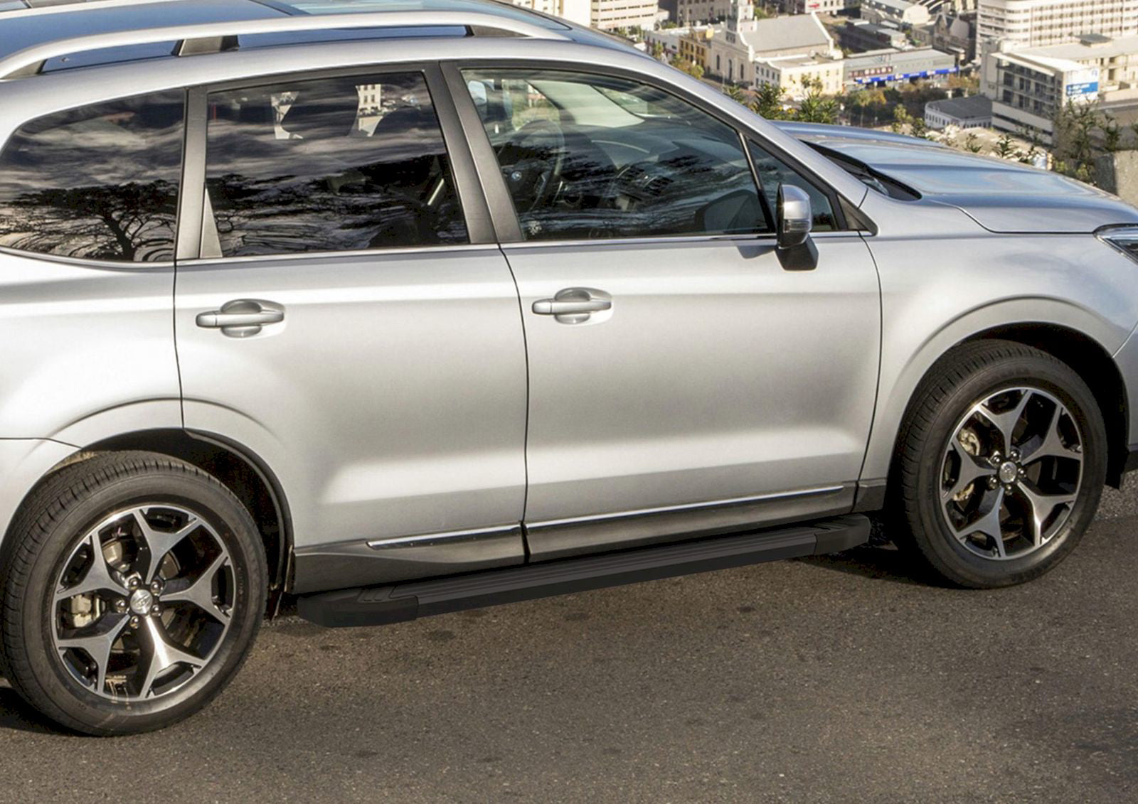 Trepte laterale RIVAL Basic Black (TUV), Subaru Forester, 2013-