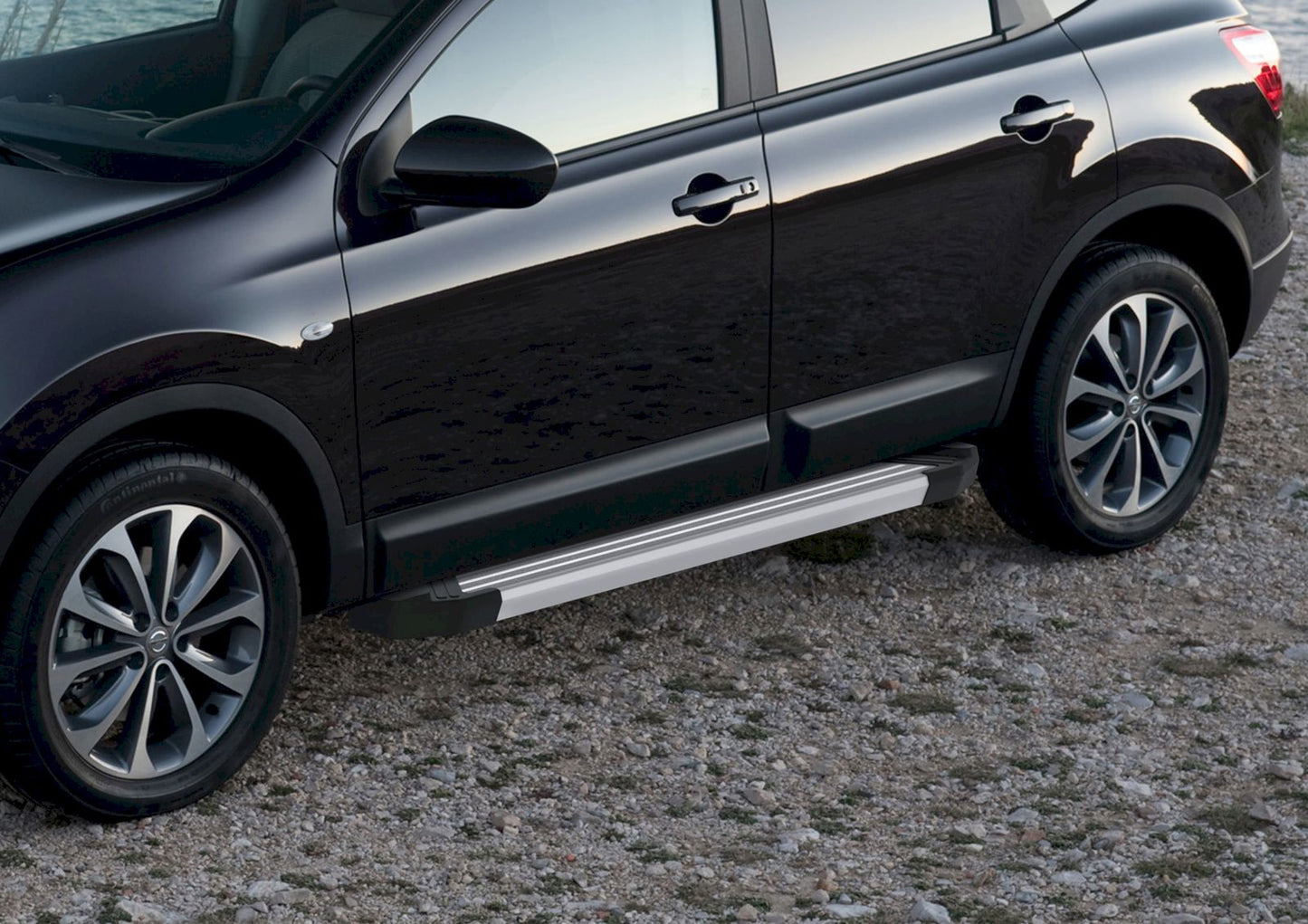 Trepte laterale RIVAL Basic (TUV), Nissan Qashqai(+2), 2006-2013
