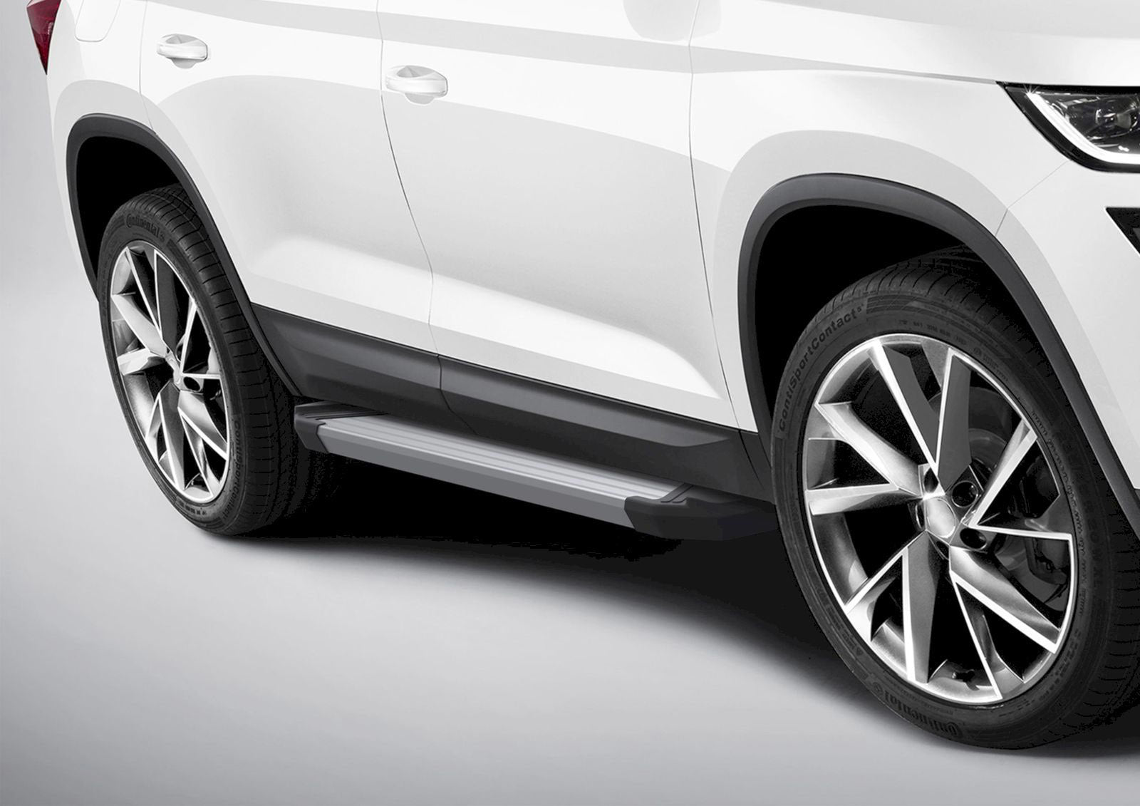 Trepte laterale RIVAL Basic (TUV), Skoda Kodiaq, 2016-