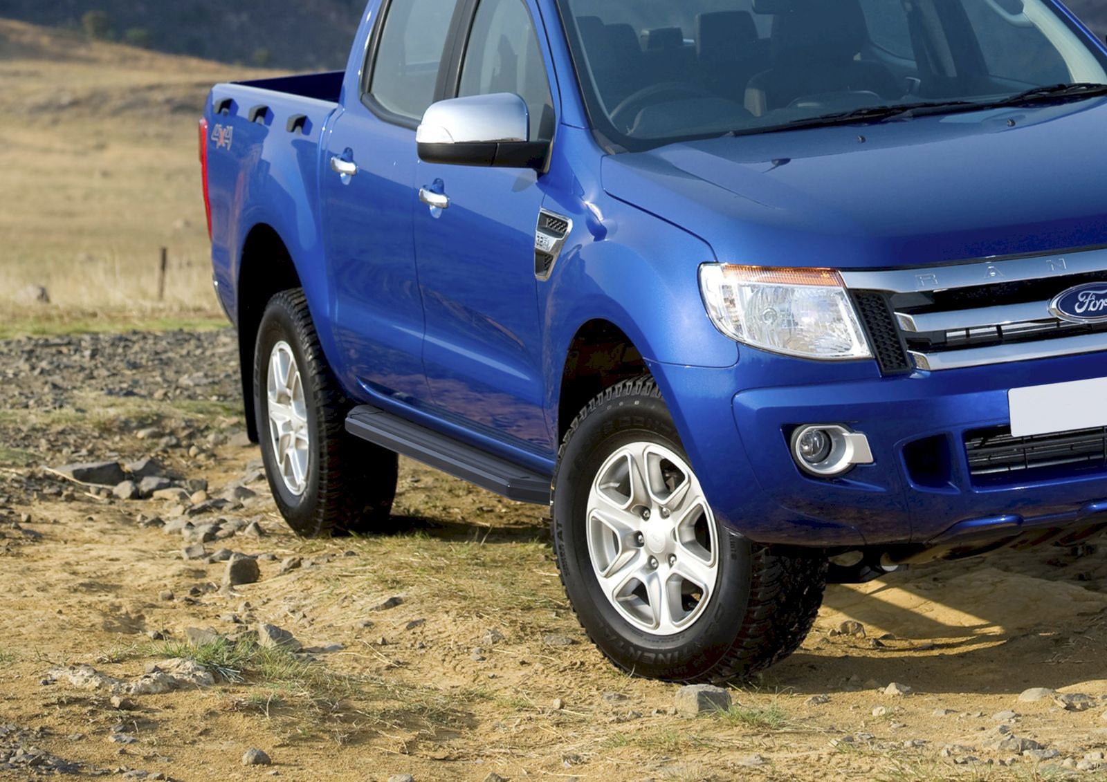 Trepte laterale RIVAL Premium Black (TUV), Ford Ranger, 2011-