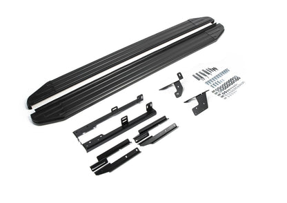 Trepte laterale RIVAL Premium Black (TUV), Nissan Navara, 2005-2015