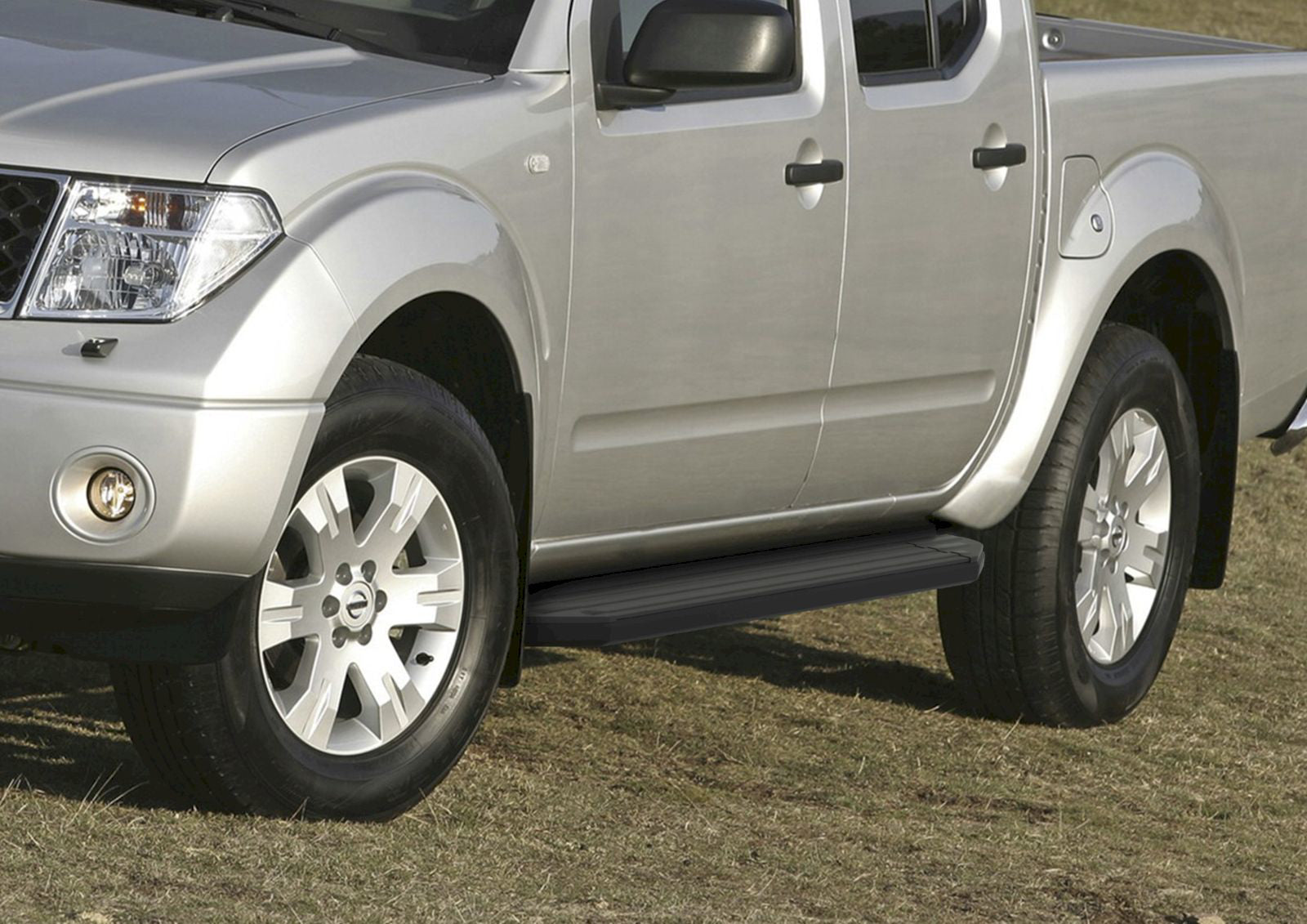 Trepte laterale RIVAL Premium Black (TUV), Nissan Navara, 2005-2015