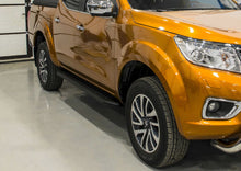 Trepte laterale RIVAL Premium Black (TUV), Nissan Navara, 2015-