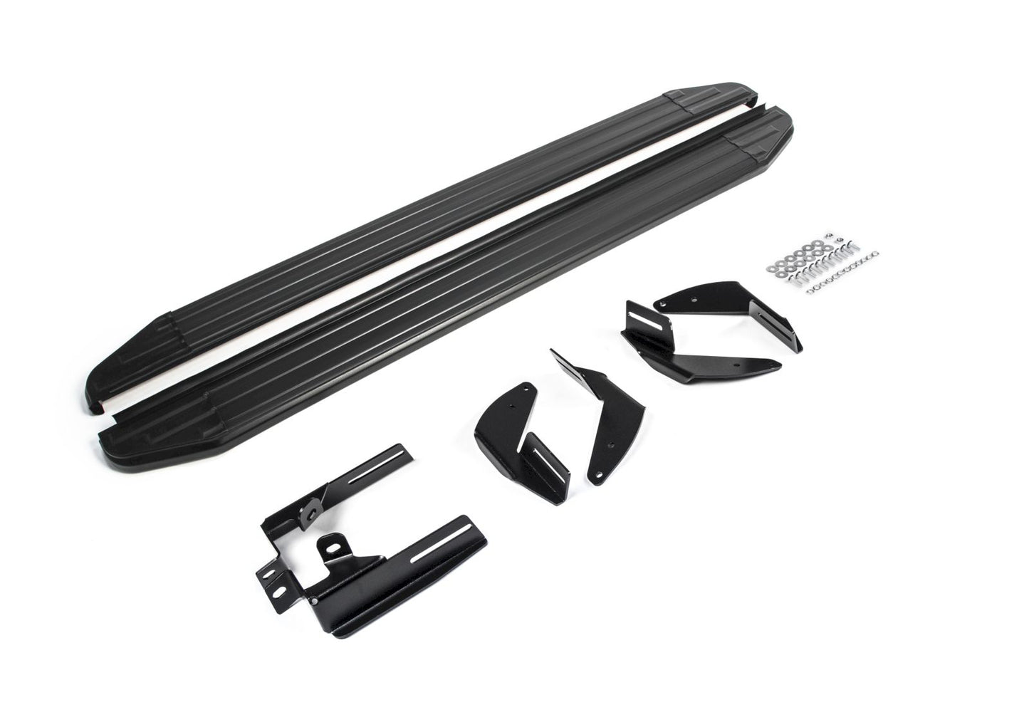 Trepte laterale RIVAL Premium Black (TUV), Toyota Hilux, 2005-2015