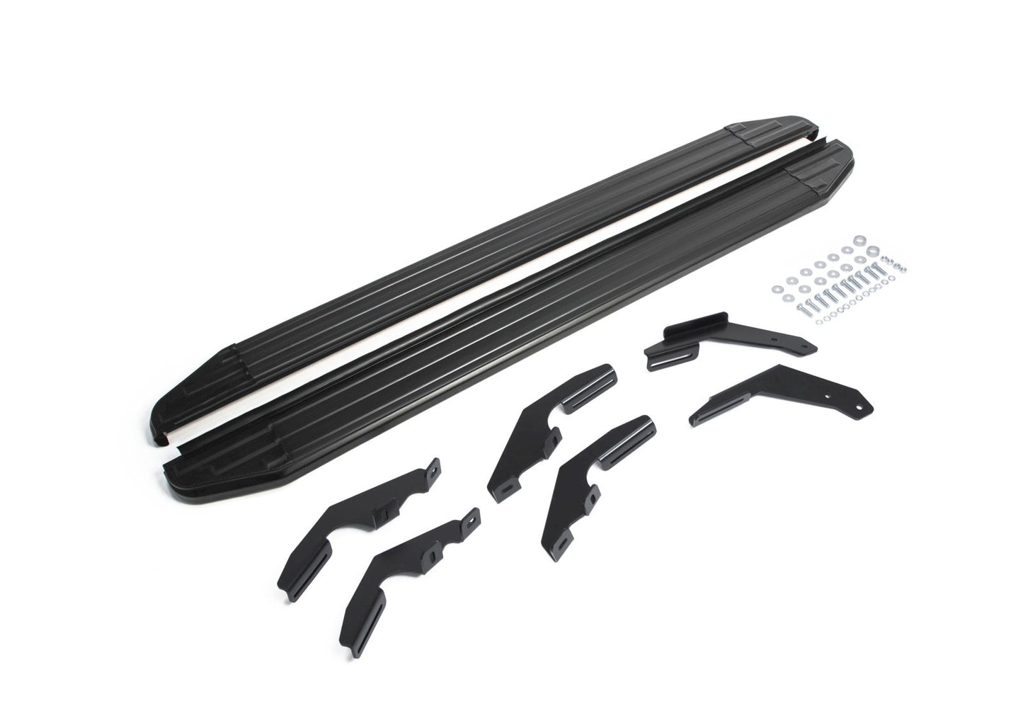 Trepte laterale RIVAL Premium Black (TUV), Toyota Hilux, 2015-
