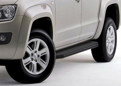 Trepte laterale RIVAL Premium Black (TUV), Volkswagen Amarok, 2010-2016