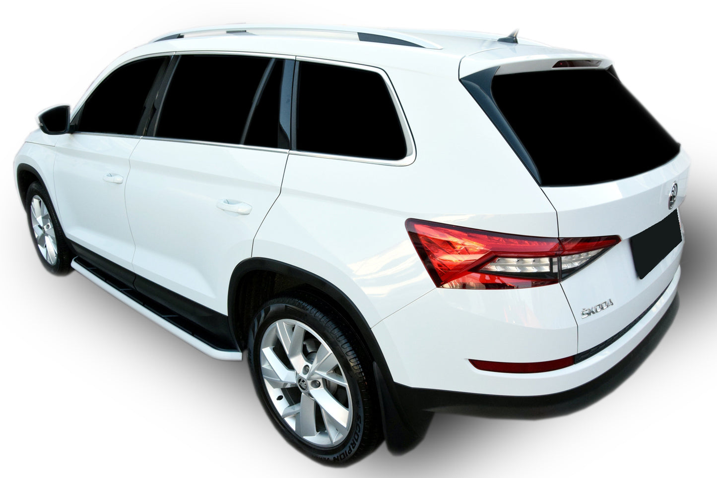 Trepte laterale, Skoda Kodiaq, 2016-