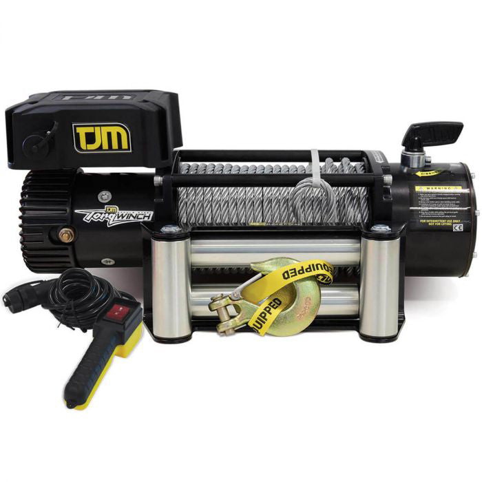 Troliu TJM TORQ 9500 LB (4310 Kg), cablu otel